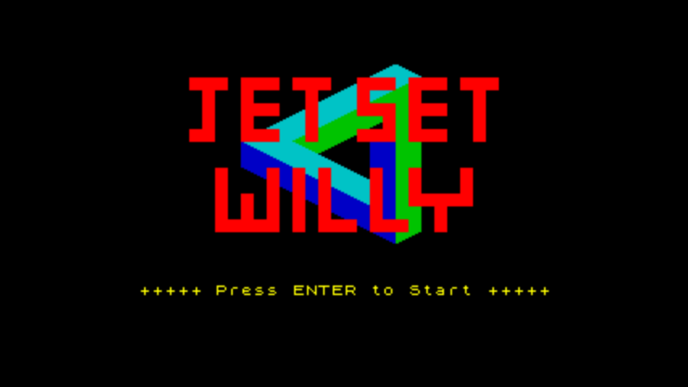 Jet Set Willy Title Screen
