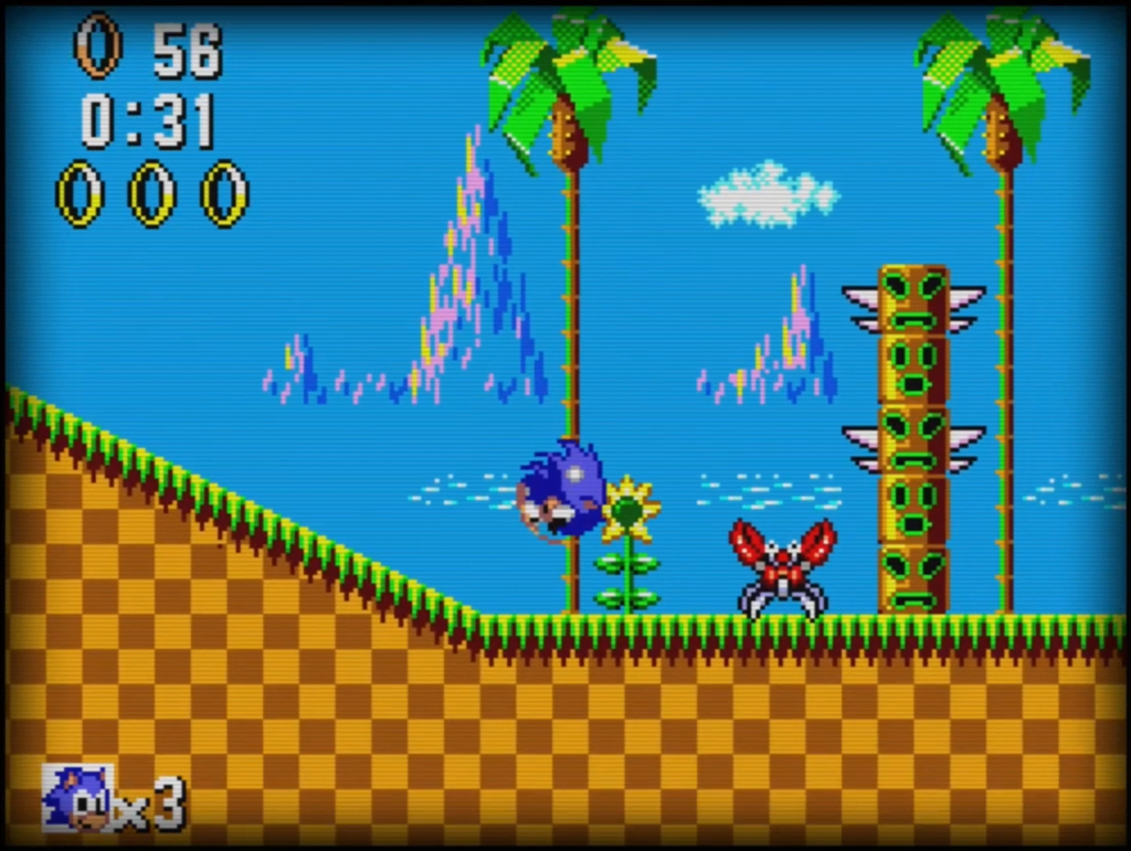 Sega Master System - Sonic The Hedgehog