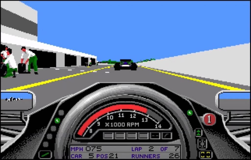 Best Amiga Games - Formula One Grand Prix (F1GP)