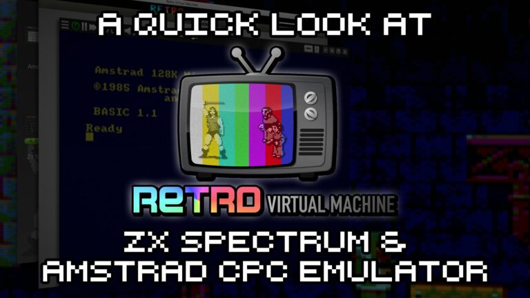 Retro Virtual Machine - ZX Spectrum & Amstrad CPC Emulator