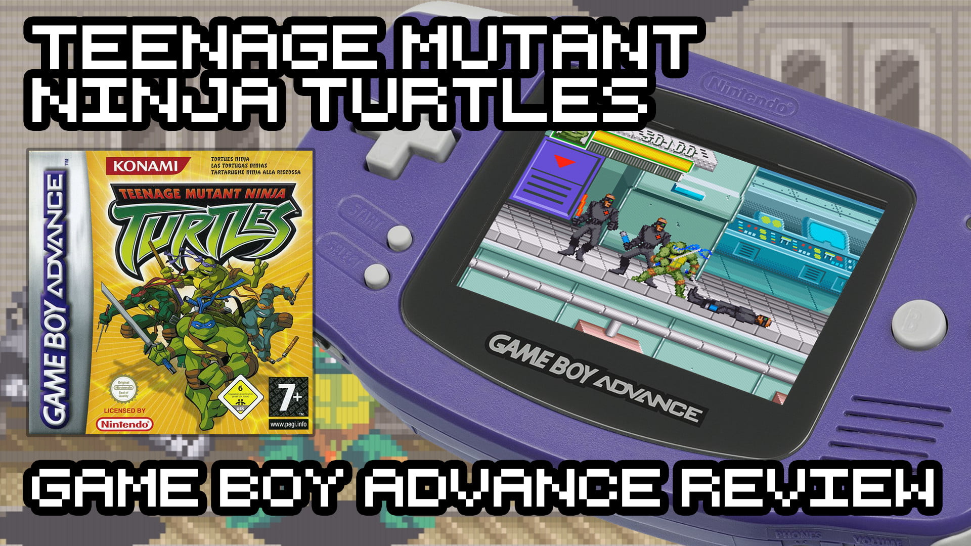 TMNT - Game Boy Advance Review