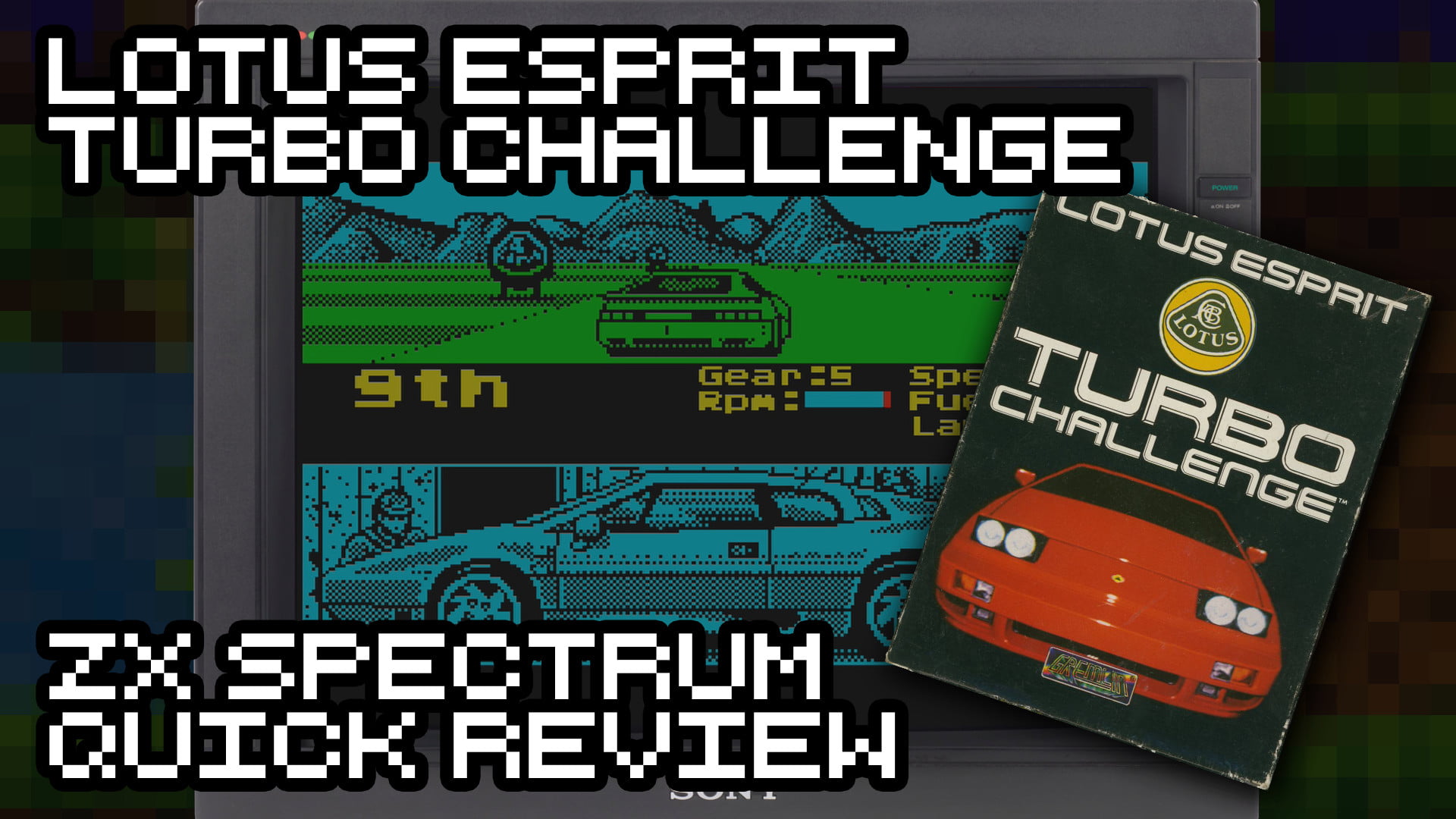 Lotus Esprit Turbo Challenge ZX Spectrum Review