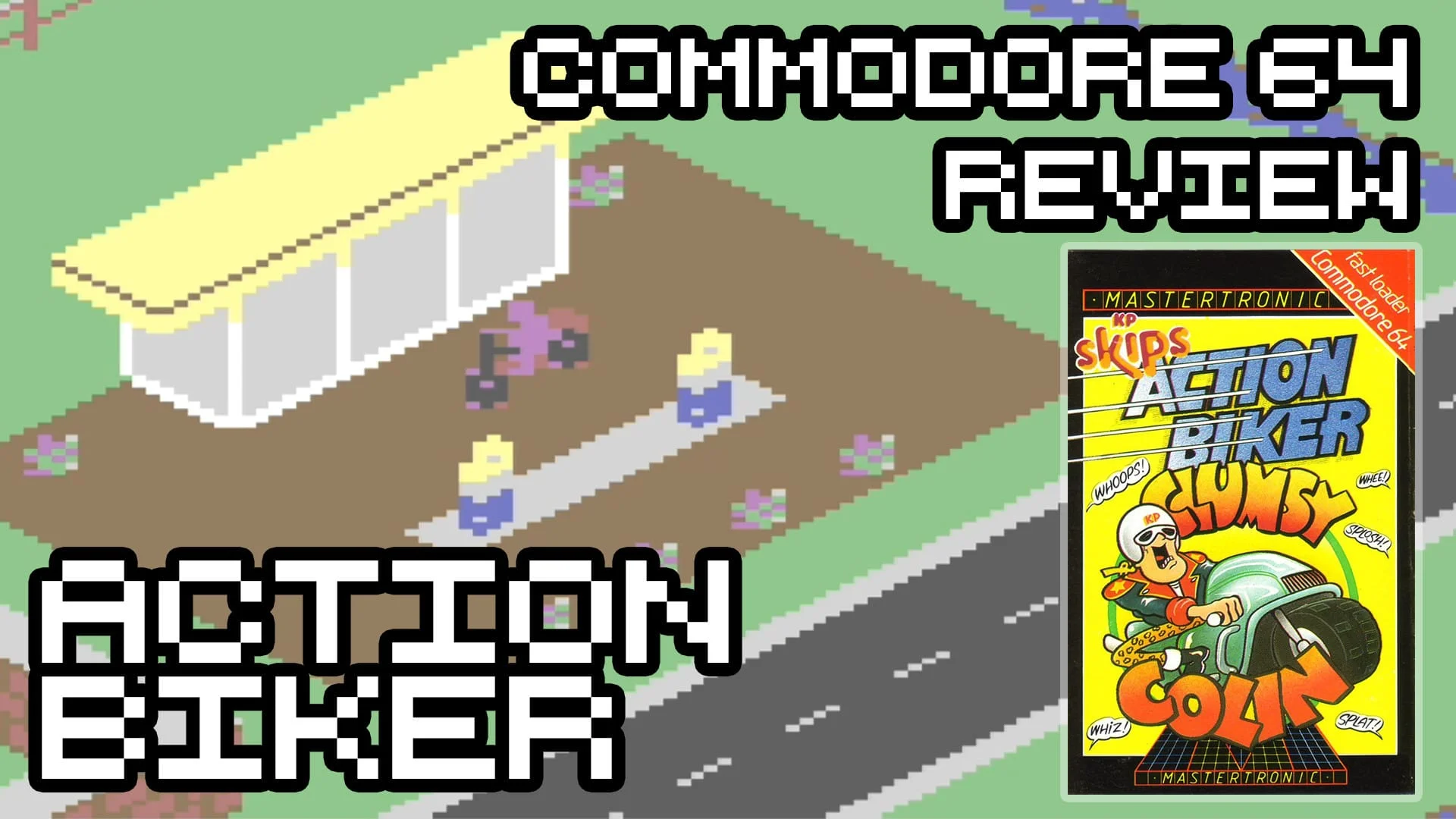 Action Biker – Commodore 64 Review