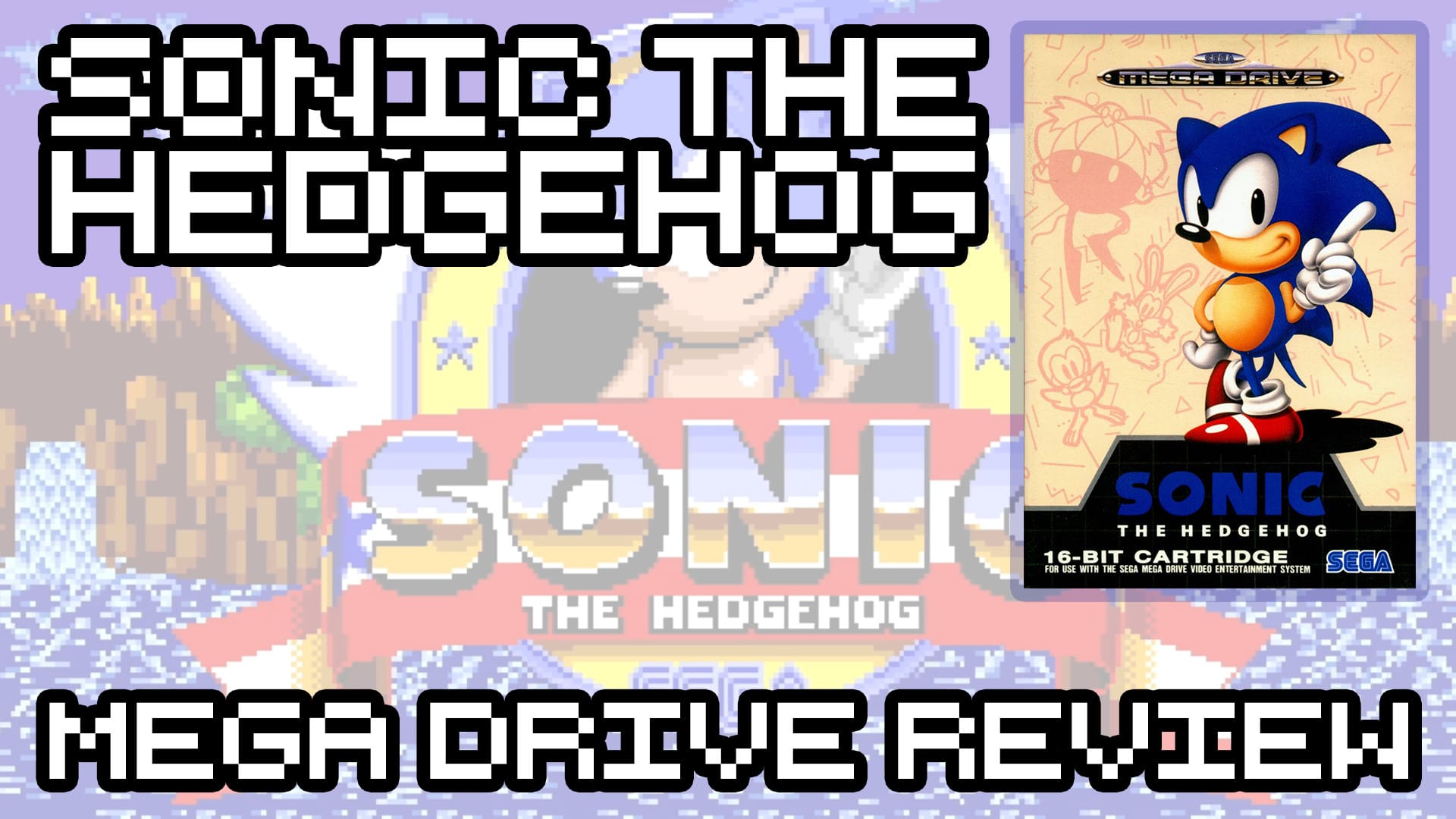 Sonic The Hedgehog - Sega Mega Drive