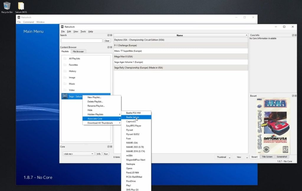 How To Set Up RetroArch Sega Saturn 4
