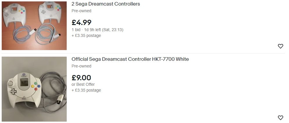 Buy Original Dreamcast Controller eBay