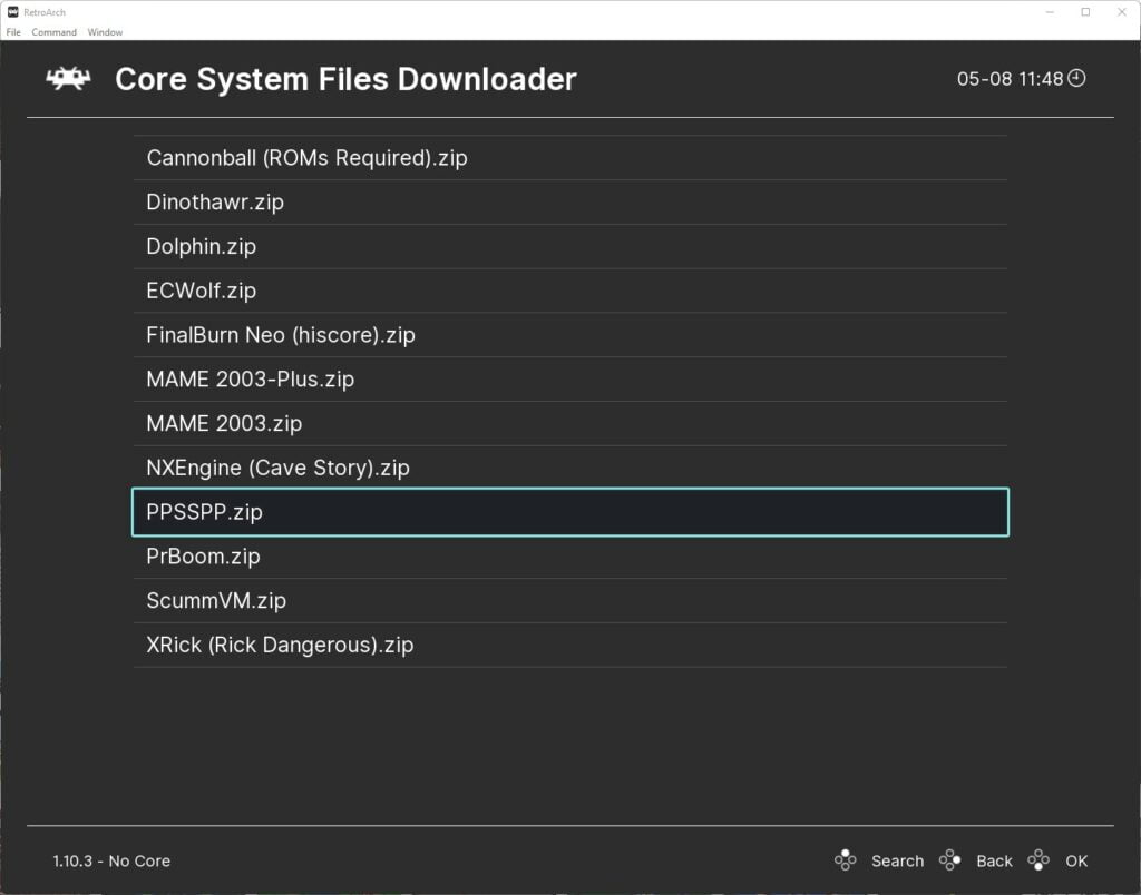 RetroArch Core System Files Download PPSSPP