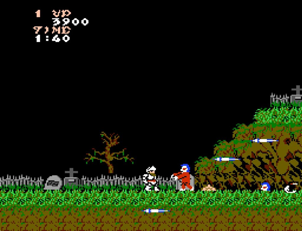 RetroArch NES Set Up Nestopia Core Running Ghosts N Goblins