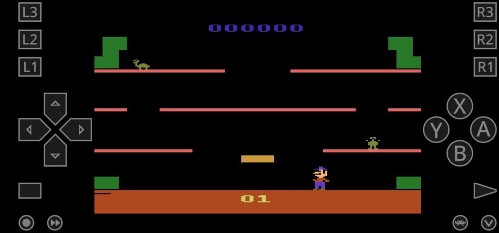What Is The Best Atari 2600 RetroArch Stella Core Running Mario Bros