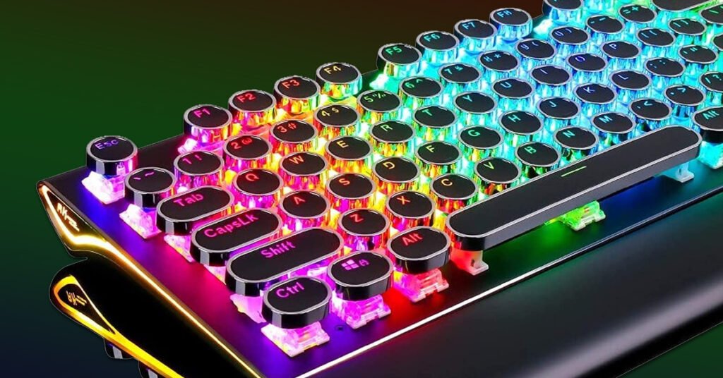 ROYAL KLUDGE Gaming Typewriter Keyboard
