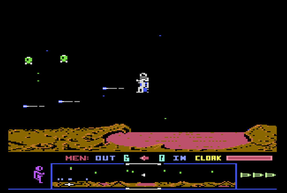 Commodore 64 - Dropzone