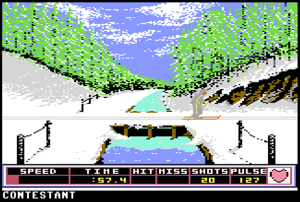 Commodore 64 - Winter Games