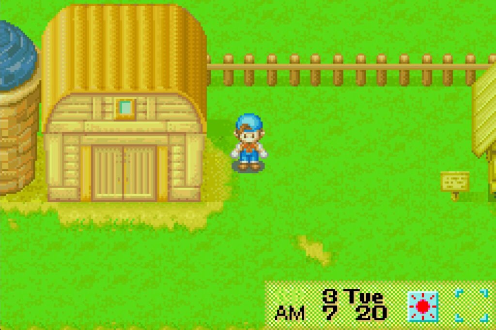 Harvest Moon Friends of Mineral Town GBA