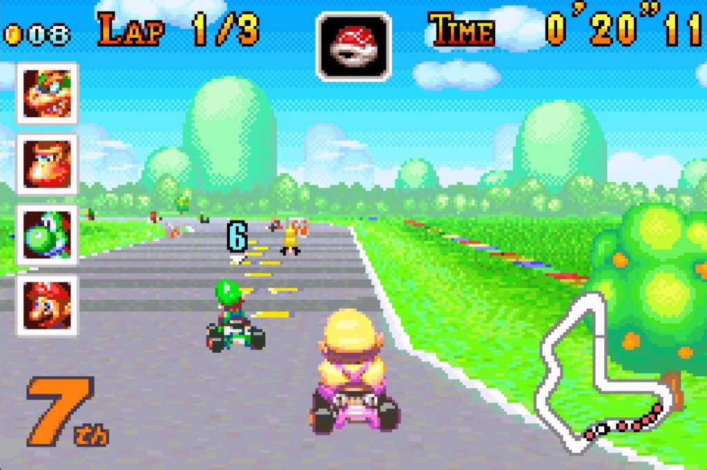Mario Kart Super Circuit GBA