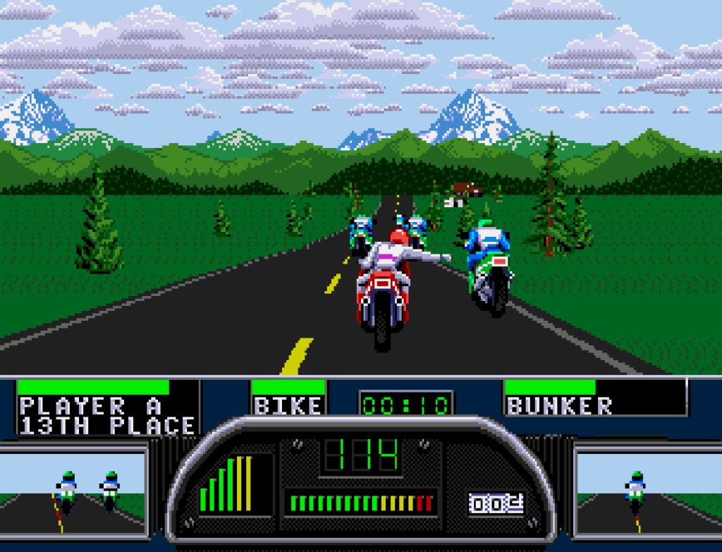 Road Rash II Sega Genesis