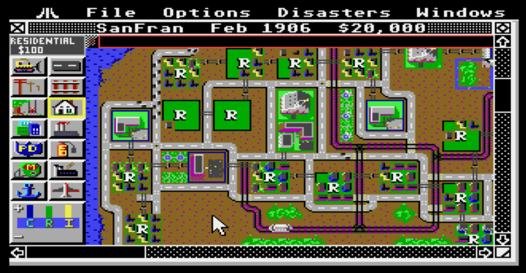 Sim City Atari ST