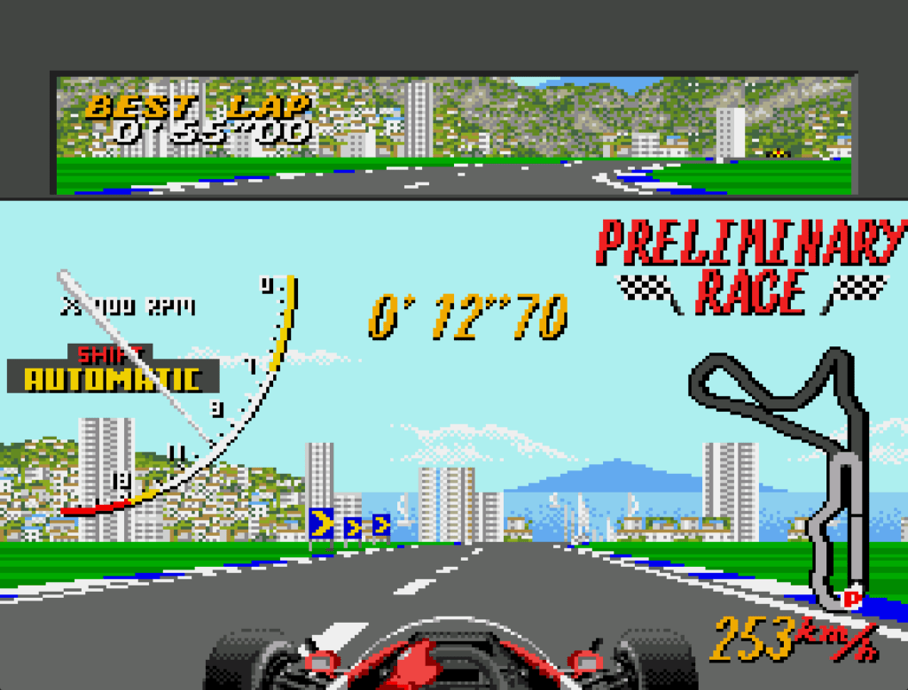 Super Monaco GP Sega Genesis