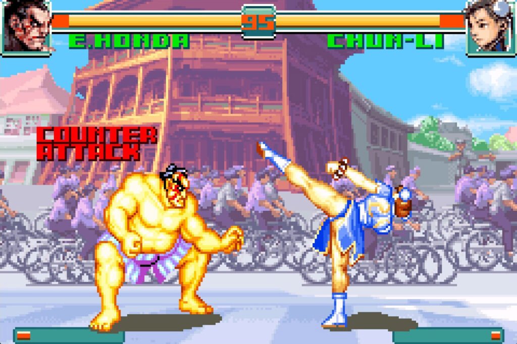 Super Street Fighter II Turbo Revival GBA