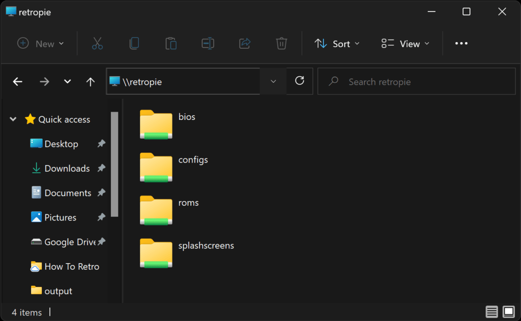 Copy Files From Windows PC To Raspberry Pi RetroPie