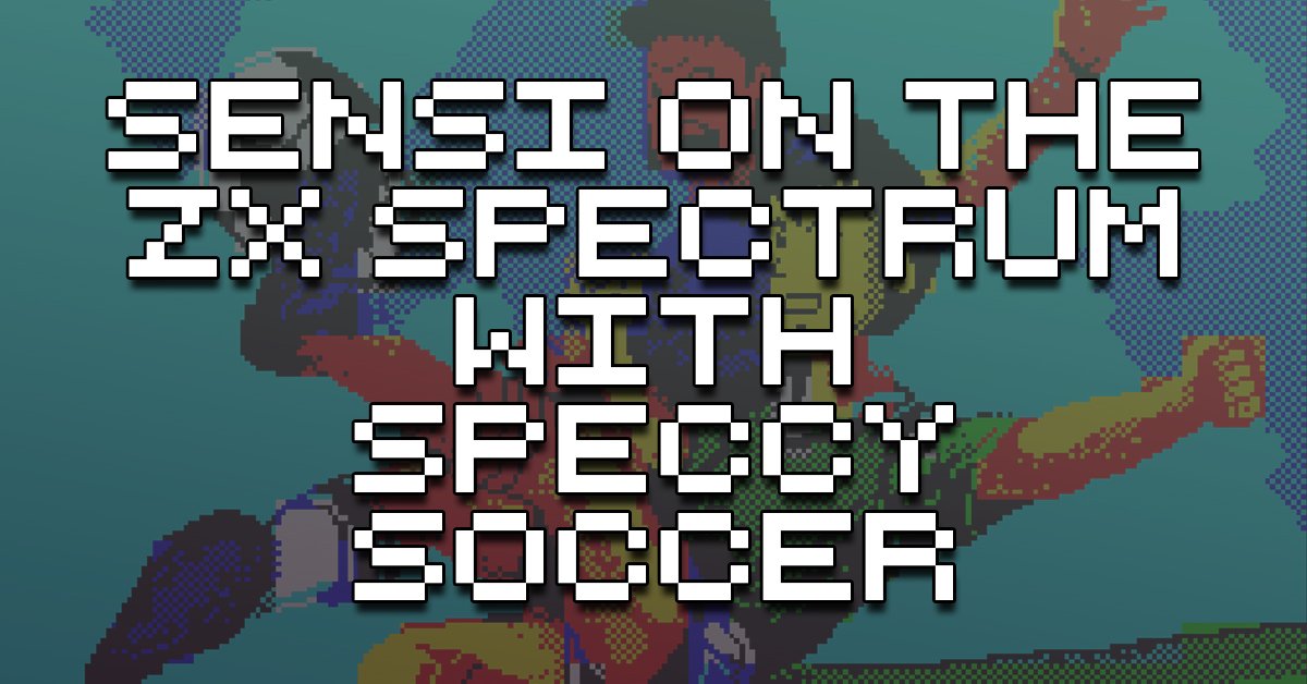 Speccy Soccer ZX Spectrum