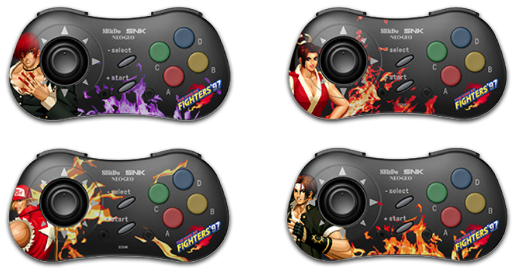 8BitDo Neo Geo CD Controller King Of Fighters Limited Edition