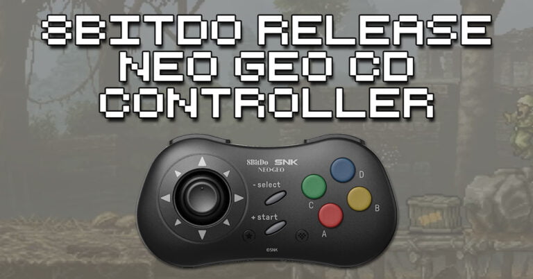 8BitDo Release Neo Geo CD Controller