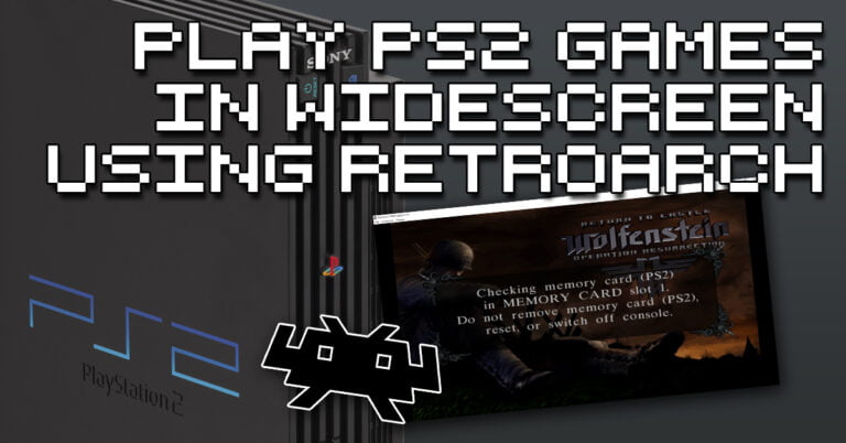 RetroArch PS2 Widescreen